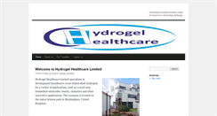 Desktop Screenshot of hydrogel-healthcare.com
